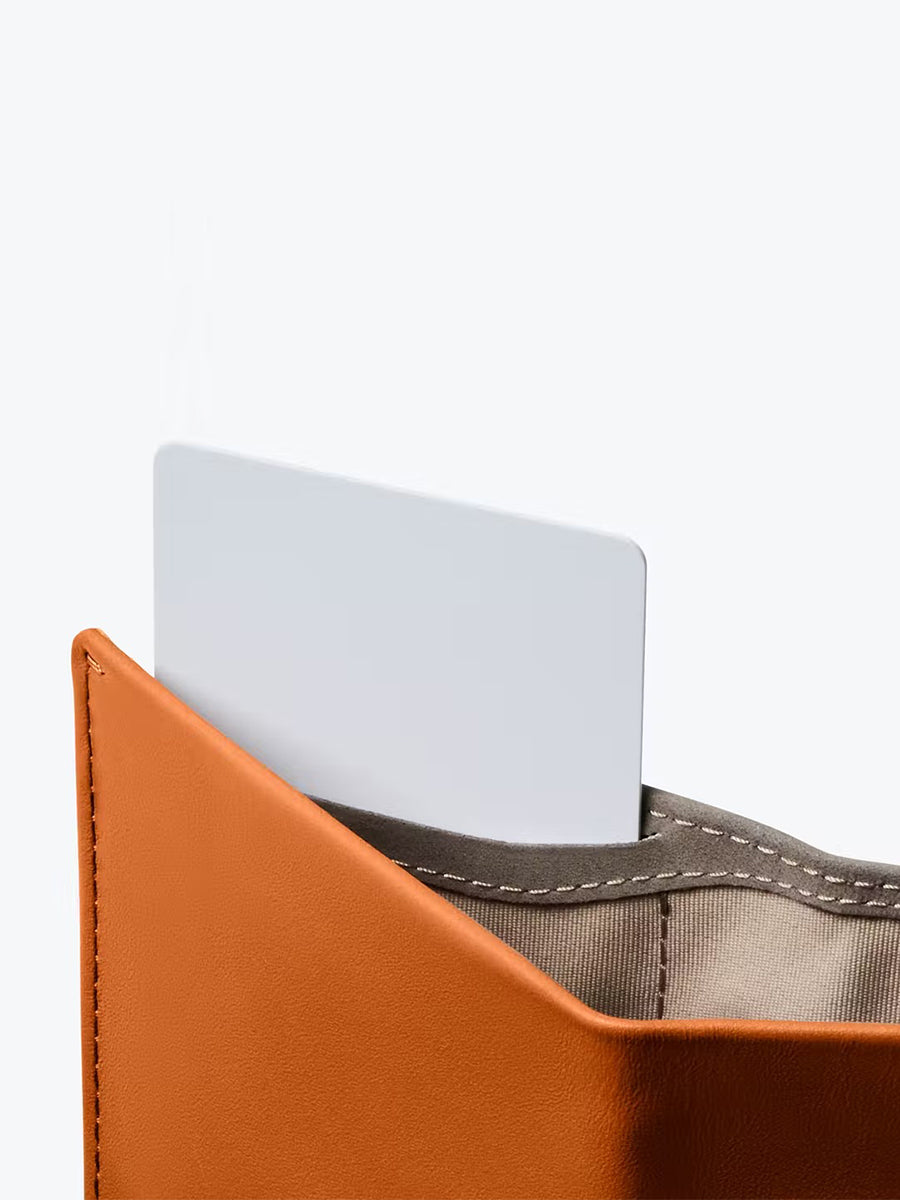 Note Sleeve Wallet - Terracotta