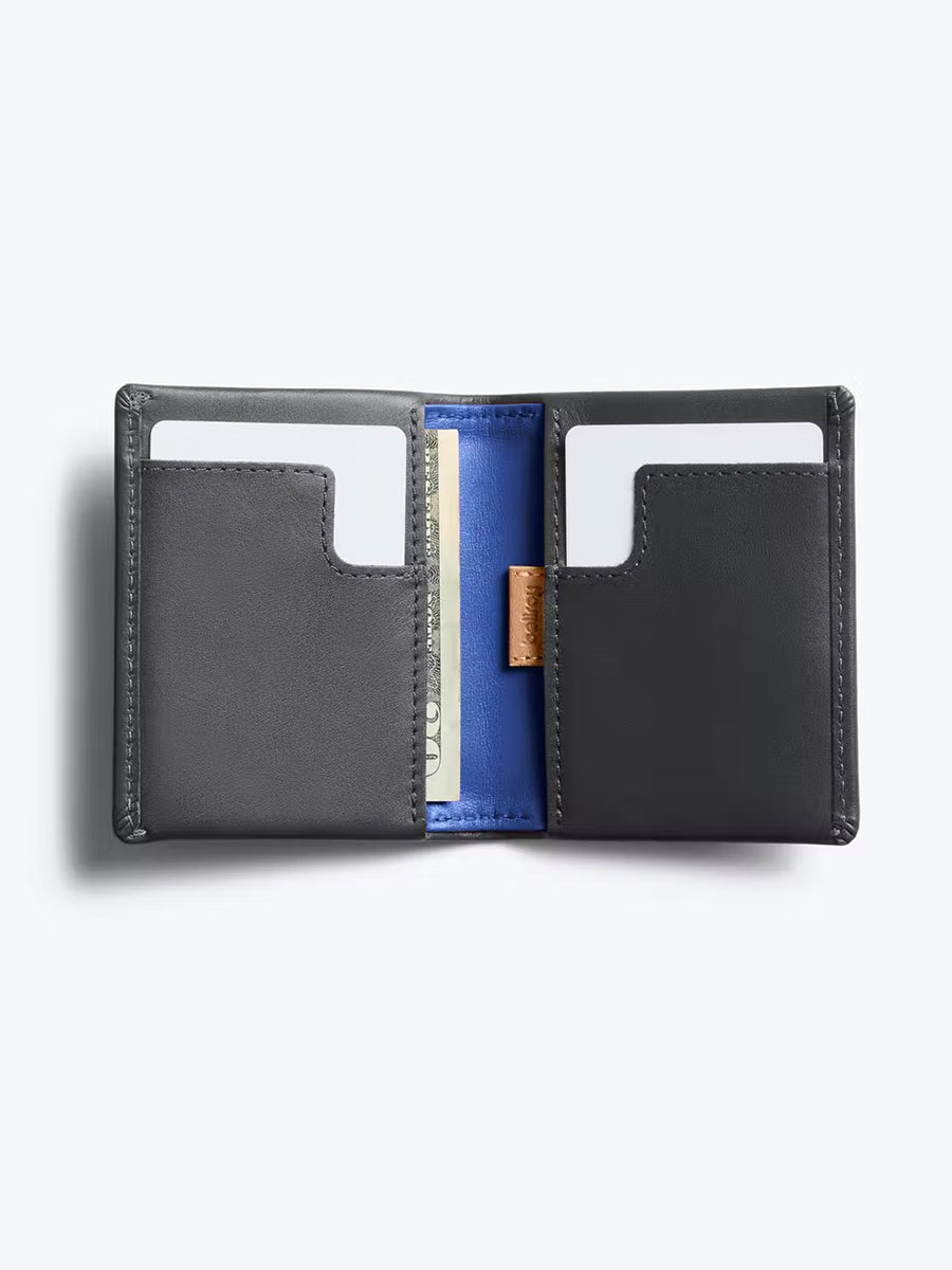 Slim Sleeve Wallet - Charcoal Cobalt – COMMUNION