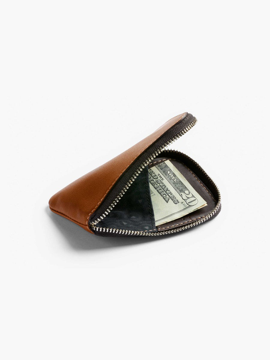 Card Pocket Wallet - Caramel