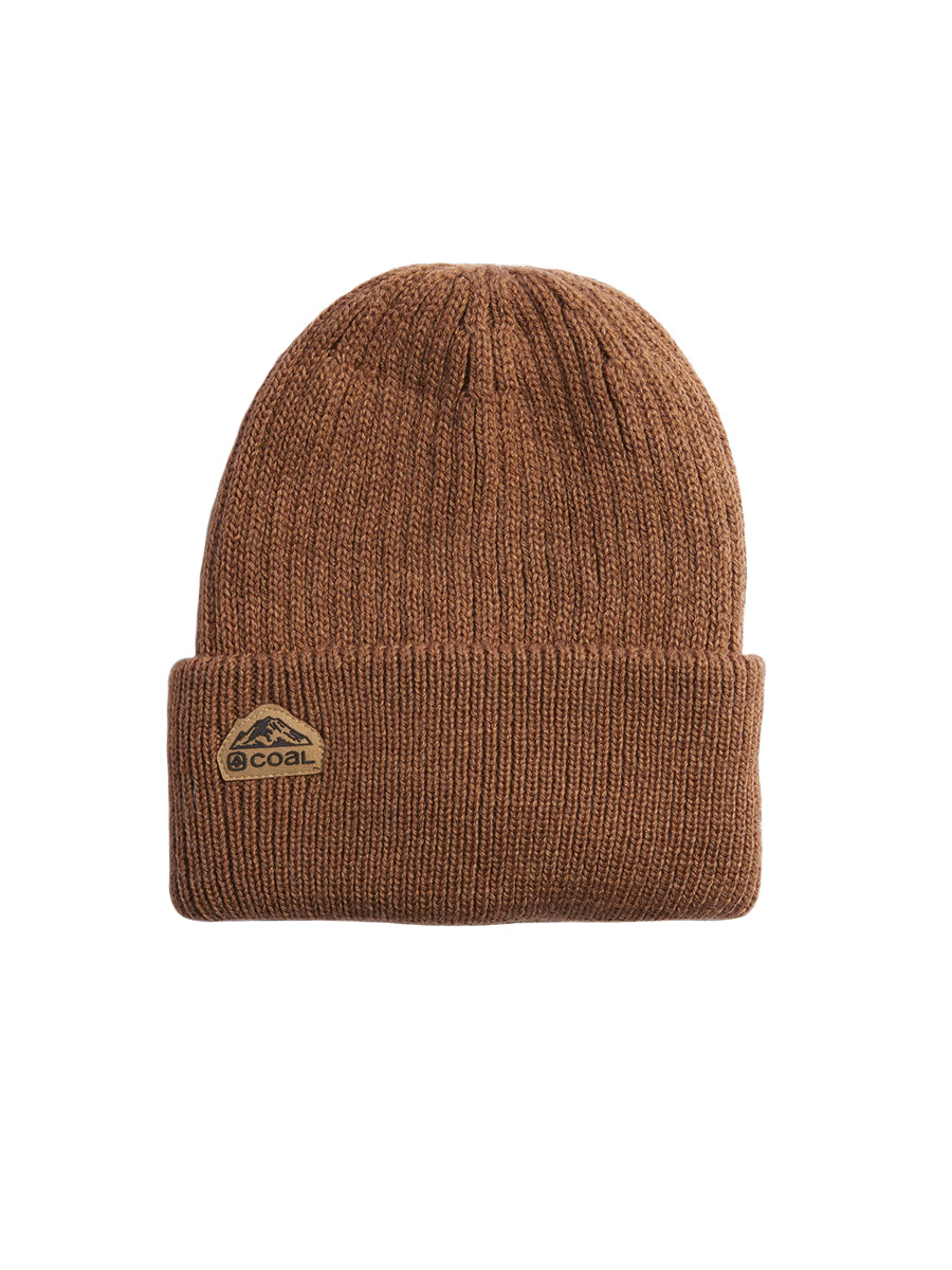 Coleville Recycled Cuff Beanie - Light Brown
