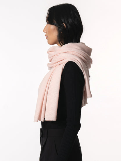 Merino Scarf - Blush Pink