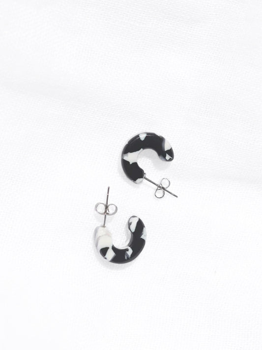Mali Earring - Black & White
