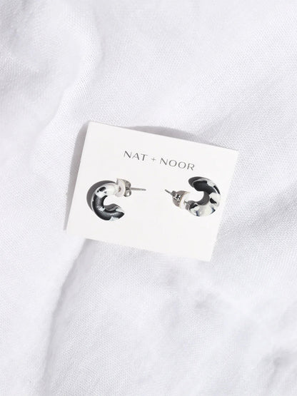Mali Earring - Black & White