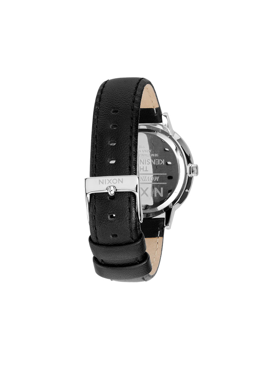 Kensington Watch - Leather Black
