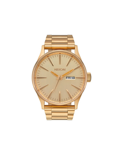 Sentry Stainless Steel Watch - All Gold