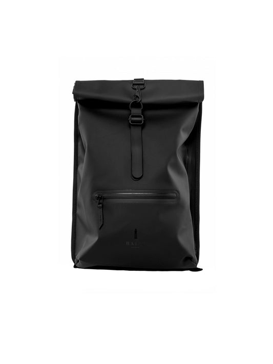 Roll Top Rucksack - Black