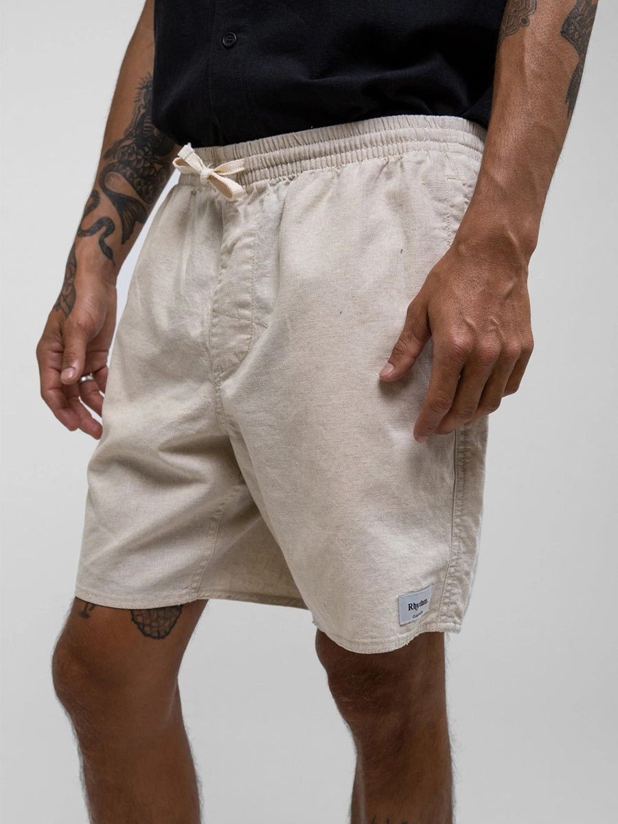 Classic Linen Jam Shorts - Sand