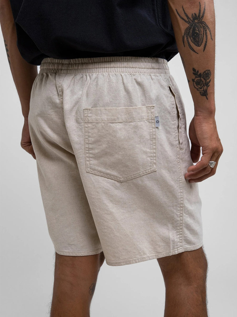 Classic Linen Jam Shorts - Sand