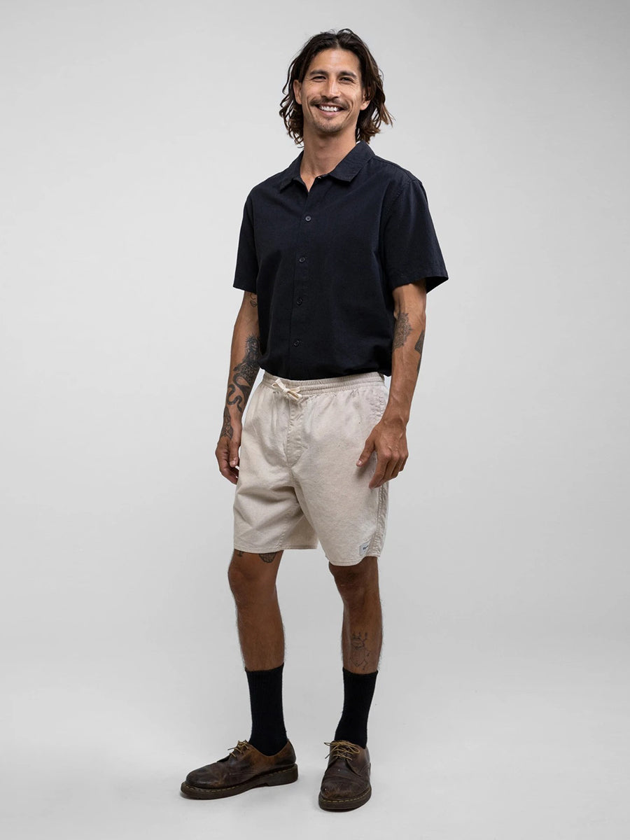 Classic Linen Jam Shorts - Sand