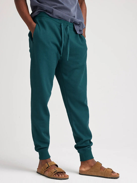 Men's Recycled Fleece Tapered Sweatpants - Reflecting Pond