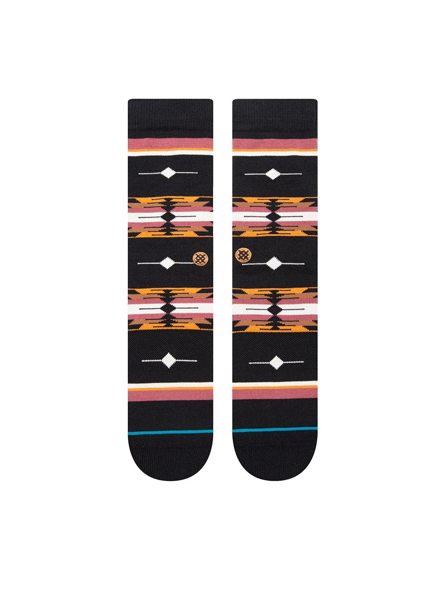 Cloaked Crew Socks - Washed Black