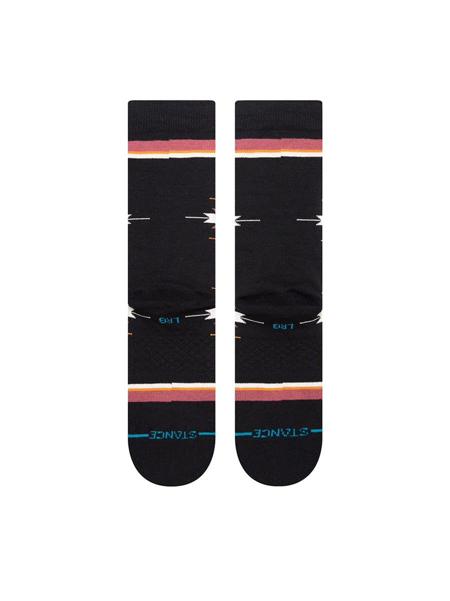 Cloaked Crew Socks - Washed Black